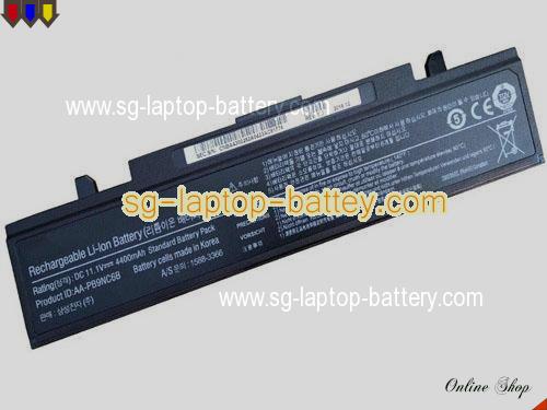 Genuine SAMSUNG R408 Battery For laptop 4400mAh, 11.1V, Black , Li-ion