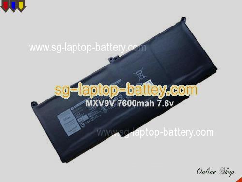 Genuine DELL Latitude 7400 PM0WM Battery For laptop 7500mAh, 60Wh , 7.6V, Black , Li-Polymer