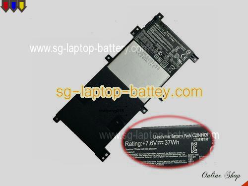 ASUS R455LB Replacement Battery 4800mAh, 37Wh  7.6V Black Li-Polymer