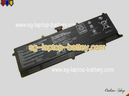 ASUS VivoBook X201E-KX105H Replacement Battery 5136mAh, 38Wh  7.4V Black Li-Polymer