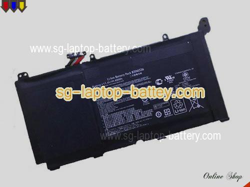 Genuine ASUS V551LN Battery For laptop 48Wh, 11.4V, Black , Li-ion