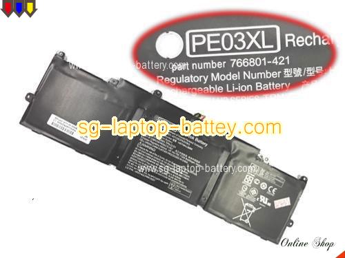 Genuine HP CHROMEBOOK 11 G4-P0B78UT Battery For laptop 36Wh, 11.4V, Black , Li-ion