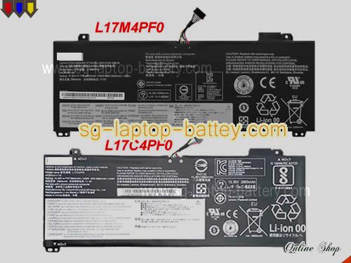 Genuine LENOVO IdeaPad S530-13IWL 81J7007RFE Battery For laptop 2965mAh, 45Wh , 15.36V, Black , Li-Polymer