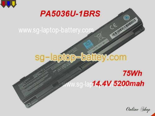 TOSHIBA QOSMIO X870-13U Replacement Battery 5200mAh, 75Wh  14.4V Black Li-ion