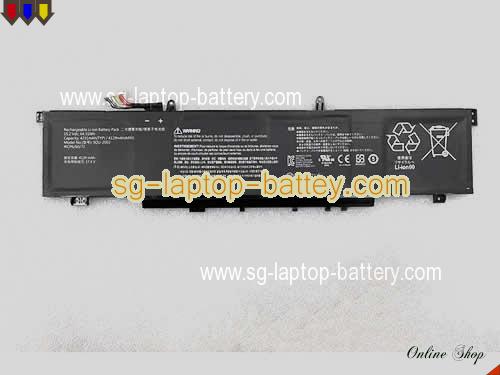 Genuine THUNDEROBOT Zero RTX3060 Battery For laptop 4231mAh, 64.31Wh , 15.2V, Black , Li-Polymer