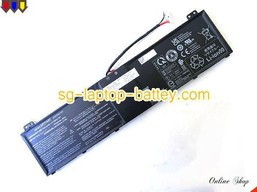 Genuine ACER Predator Helios 16 PH16-71-74LS Battery For laptop 5850mAh, 90Wh , 15.4V, Black , Li-Polymer