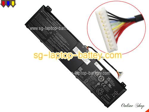 Genuine ACER Nitro 5 AN517-55-747X Battery For laptop 5850mAh, 90Wh , 15.4V, Black , Li-Polymer