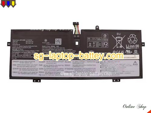 Genuine LENOVO Yoga 9 14ITL5 82BG0003US Battery For laptop 4835mAh, 75Wh , 11.52V, Black , Li-Polymer