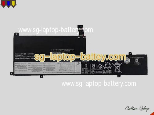 Genuine LENOVO IdeaPad Flex 5 14IRU8 82Y0000TAU Battery For laptop 4557mAh, 52.5Wh , 11.52V, Black , Li-Polymer