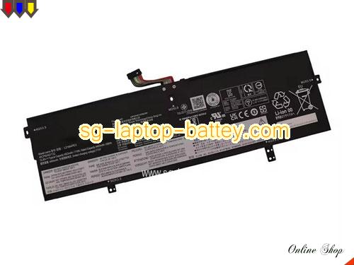 Genuine LENOVO Yoga 7 14ARB7 82QF0057RM Battery For laptop 4623mAh, 71Wh , 15.36V, Black , Li-Polymer