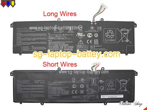 Genuine ASUS S1603QA-MB168W Battery For laptop 4335mAh, 50Wh , 11.55V, Black , Li-Polymer