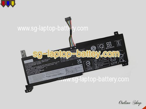 Genuine LENOVO IdeaPad 3 14ITL6 82H700DEAX Battery For laptop 4947mAh, 38Wh , 7.68V, Black , Li-Polymer