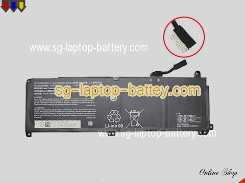 Genuine HASEE G8-DA7NT Battery For laptop 3410mAh, 41Wh , 11.55V, Black , Li-Polymer