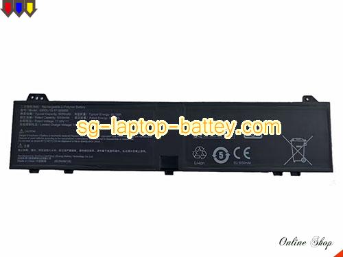 RTDPART GXIDL-13-17-3S5050 Battery 5050mAh, 60.1Wh  11.55V Black Li-Polymer