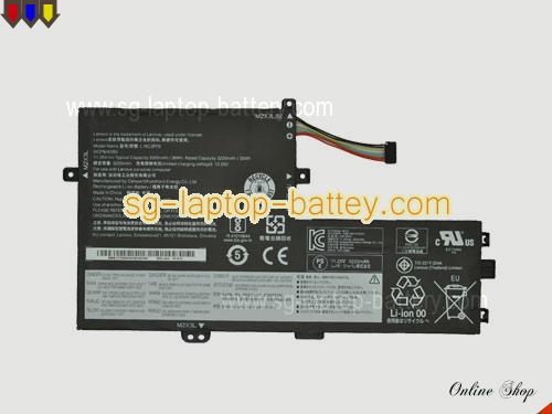 Genuine LENOVO Ideapad S340-15IWL 81N8005BAU Battery For laptop 4610mAh, 52.5Wh , 11.4V, Black , Li-Polymer