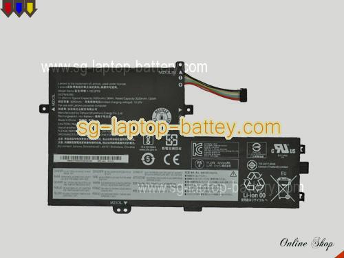 Genuine LENOVO IdeaPad S340-14IIL 81N70009LM Battery For laptop 4610mAh, 52.5Wh , 11.4V, Black , Li-Polymer