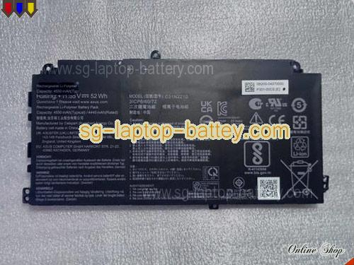 Genuine ASUS Expert Book B2 Battery For laptop 4550mAh, 52Wh , 11.55V, Black , Li-Polymer