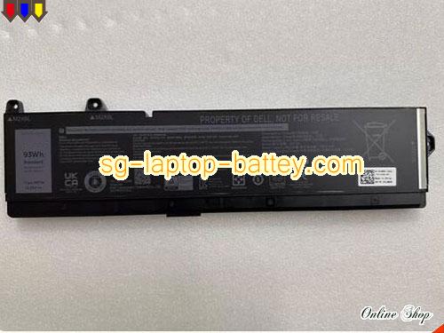 DELL 5JMD8 Battery 7650mAh, 93Wh  11.55V Black Li-ion