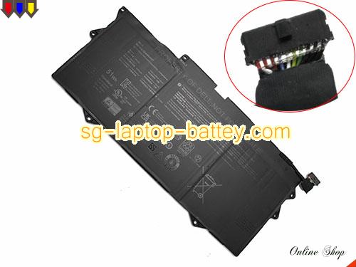 DELL 0W6D4H Battery 4191mAh, 51Wh  11.55V Dark Gray Li-ion