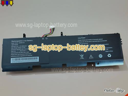 Genuine HASEE X4-2021 A5H Battery For laptop 4850mAh, 55.29Wh , 11.4V, Black , Li-ion