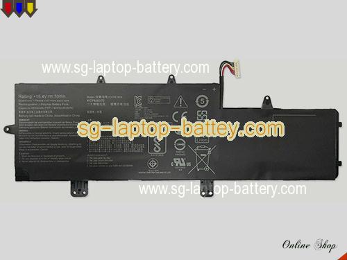 Genuine ASUS UX480F Notebook PC Battery For laptop 4550mAh, 70Wh , 15.4V, Black , Li-Polymer