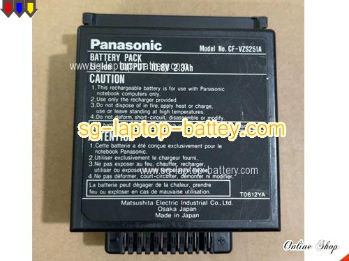 PANASONIC CF-VZS251 Battery 2.3Ah 10.8V Black Li-ion