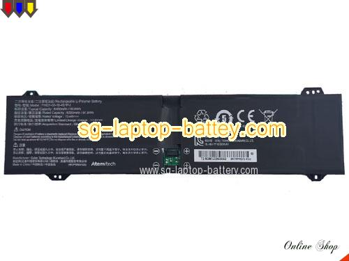 TUXEDO BATRPHID13-4103 Battery 6450mAh, 99.8Wh  15.48V Black Li-Polymer