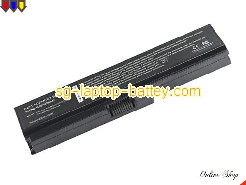 TOSHIBA Satellite C650 Series Replacement Battery 5200mAh 10.8V Black Li-ion