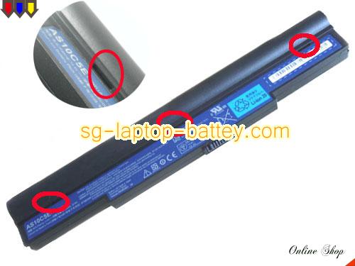 ACER Aspire 5943G Replacement Battery 6000mAh 14.8V Black Li-ion