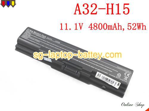 PACKARD BELL L072056 Battery 4800mAh, 52Wh  11.1V Black Li-ion