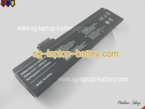 UNIWILL L51II0 Replacement Battery 2200mAh 14.8V Black Li-ion