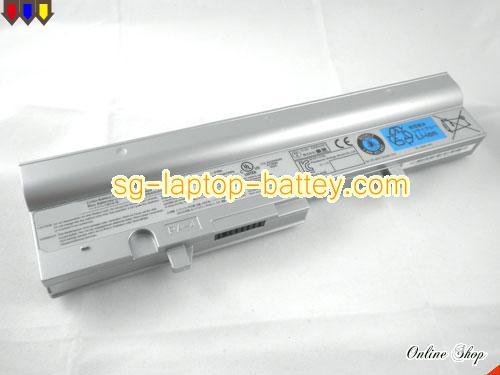 TOSHIBA Mini NB305-N310 Replacement Battery 61Wh 10.8V Silver Li-ion