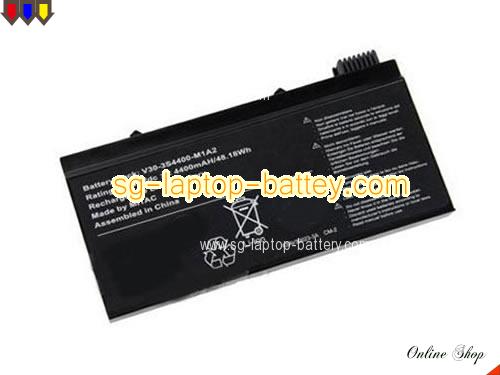 HASEE F4000 D8 Replacement Battery 4400mAh 11.1V Black Li-ion