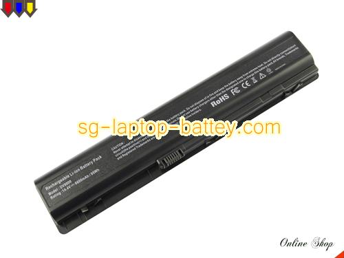 COMPAQ G6000XX Replacement Battery 6600mAh 14.4V Black Li-ion