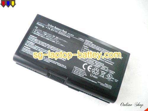 ASUS G72G Replacement Battery 5200mAh 14.8V Black Li-ion