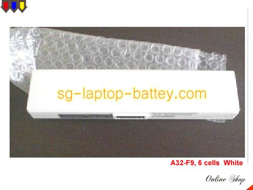 ASUS F6K Replacement Battery 4400mAh 11.1V White Li-ion