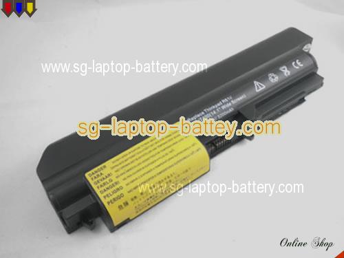 IBM ThinkPad T400 Series Replacement Battery 5200mAh 10.8V Black Li-ion