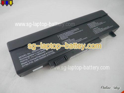 GATEWAY 6501186 Battery 7800mAh, 81Wh  11.1V Black Li-ion