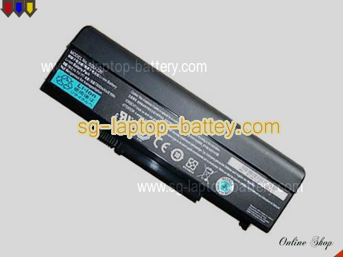 GATEWAY T-1400 Replacement Battery 7200mAh, 81Wh  11.1V Black Li-ion