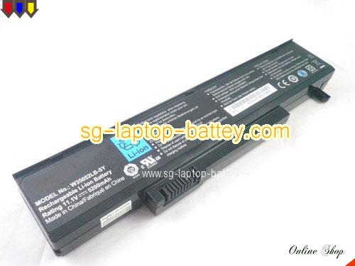 GATEWAY T-1628H Replacement Battery 5200mAh 11.1V Black Li-ion