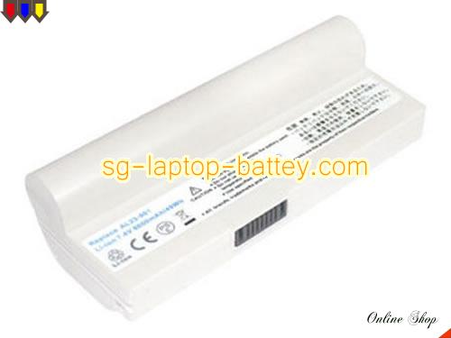 ASUS Eee PC 901 Replacement Battery 6600mAh 7.4V White Li-ion