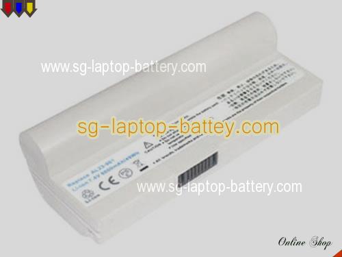 ASUS Eee PC 901-W001 Replacement Battery 6600mAh 7.4V White Li-ion