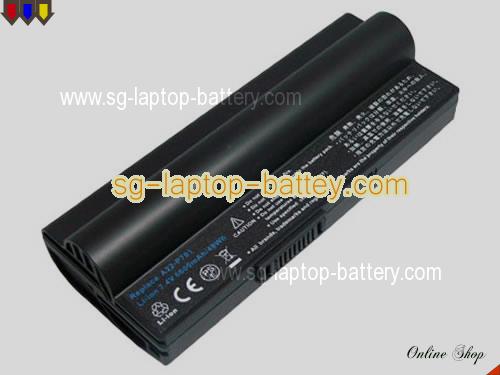 ASUS Eee PC 700 Replacement Battery 6600mAh 7.4V Black Li-ion