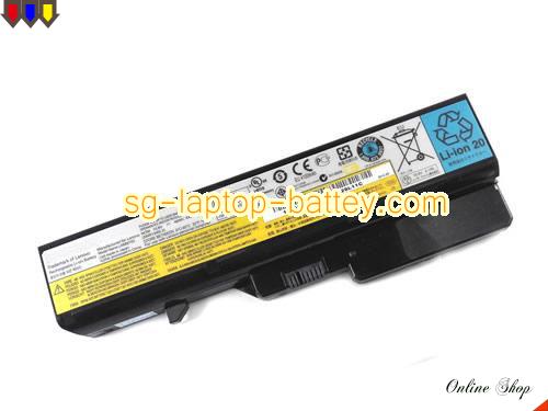 Genuine LENOVO IdeaPad Z470 Series Battery For laptop 4400mAh, 48Wh , 10.8V, Black , Li-ion