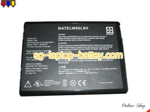 ACER Aspire 1673WLMi Replacement Battery 4000mAh 14.8V Black Li-ion