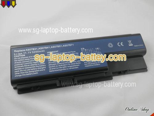 ACER Aspire 5520 Replacement Battery 5200mAh 11.1V Black Li-ion