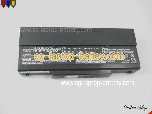 ASUS A9 Replacement Battery 8800mAh 11.1V Black Li-ion