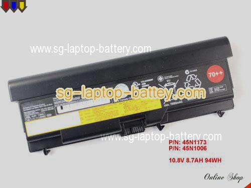 Genuine LENOVO THINKPAD L510 Battery For laptop 94Wh, 8.7Ah, 10.8V, Black , Li-ion