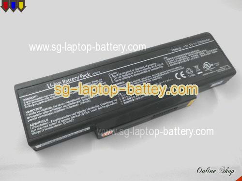 Genuine ASUS A9Rp Battery For laptop 7200mAh, 11.1V, Black , Li-ion