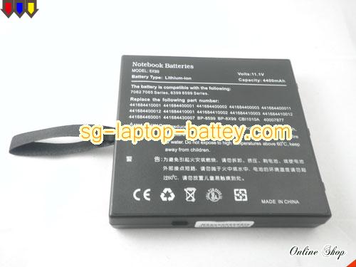 PACKARD BELL Easy Note F5 Series Replacement Battery 4400mAh 11.1V Black Li-ion